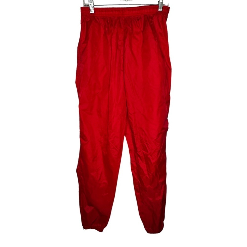 Vintage Holloway Red Nylon‎ Athletic Pants